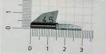 Front sight rotable 4,5mm 2 mm higher icl.basis