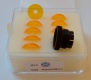 AHG plastic aperture set yellow M18