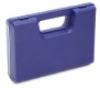 plastic case for spare parts blue